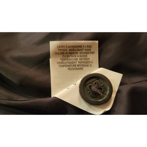 Liz Claiborne Plaid Quilted Puffer Vest Large Full Zip - Picture 7 of 8